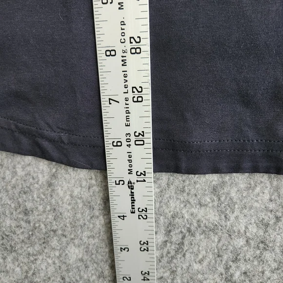 BYLT Lux Basics Golf Long Sleeve 1/4 Zip Polo Men's Large Navy Blue Perform NWT - Picture 10 of 11